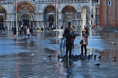 piazza san marco / aqua alta