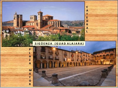 CATEDRAL Y PLAZA MAYOR - SIGÃœENZA (GUADALAJARA)