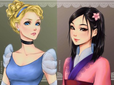 Cinderella Mulan