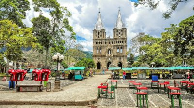 Parque central JardÃ­n Antioquia