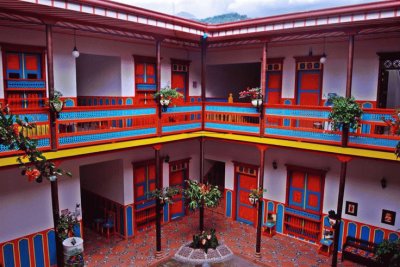 Patio casa JardÃ­n Antioquia