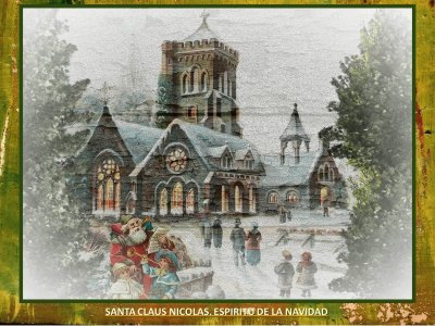 SANTA CLAUS NICOLAS. ESPIRITU DE LA NAVIDAD