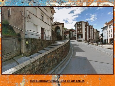 CUDILLERO (ASTURIAS) - UNA DE SUS CALLES