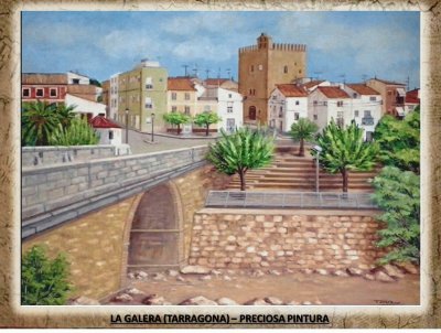 LA GALERA (TARRAGONA) â€“ PRECIOSA PINTURA