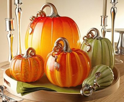 Pumpkin Glass