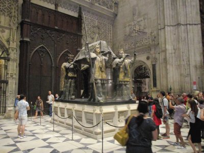 Coffin of Columbus, Seville, Spain