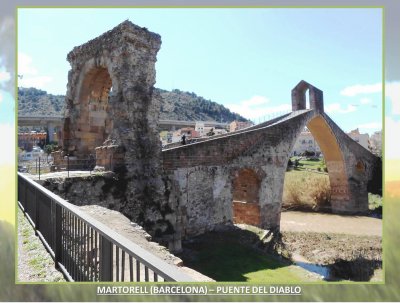 MARTORELL (BARCELONA) - PUENTE DEL DIABLO