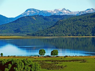 Laguna TerraplÃ©n. Chubut. Argentina