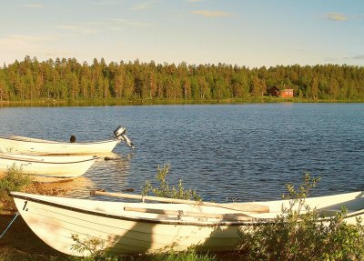 Hurtigroute / Lake Inari