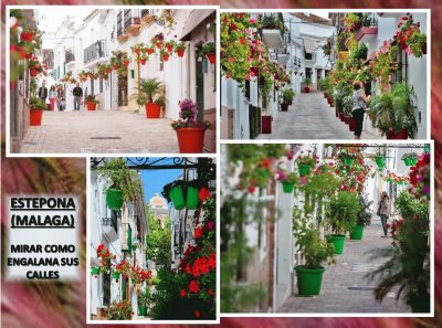 ESTEPONA (MALAGA) - MIRAR COMO ENGALANA SUS CALLES