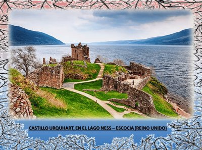 CASTILLO URQUHART, EN EL LAGO NESS â€“ ESCOCIA