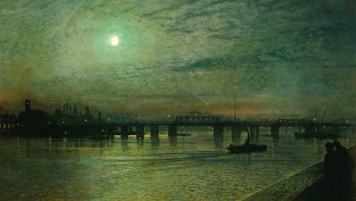 J A Grimshaw - Battersea Bridge-1885