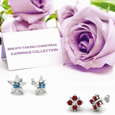 Breath Taking Christmas Earrings Collection