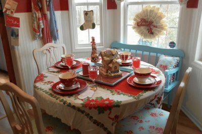 Christmas Breakfast Nook