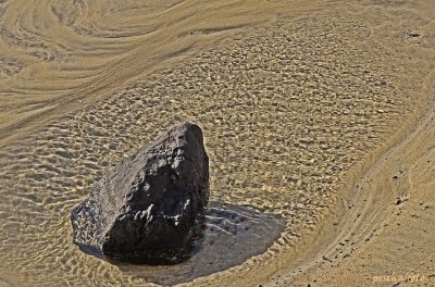 Wasser,Sand und Lava