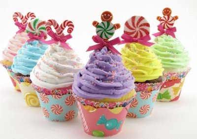 Christmas Cupcake Decorations