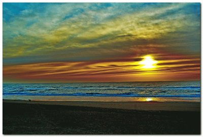 Amanecer en Villa Gesell. Buenos Aires. Argentina