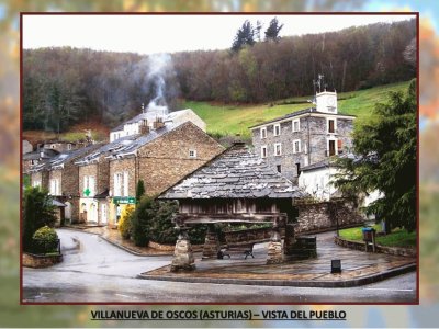 VILLANUEVA DE OSCOS (ASTURIAS) â€“ VISTA DEL PUEBLO