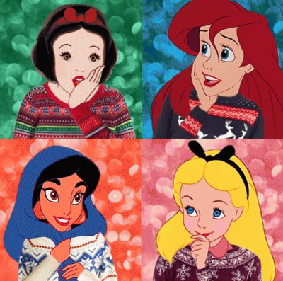 SnowWhite Ariel Jasmine Alice