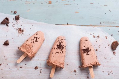 Paletas de chocolate