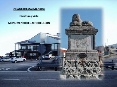 GUADARRAMA (MADRID) - MONUMENTO DEL ALTO DEL LEON