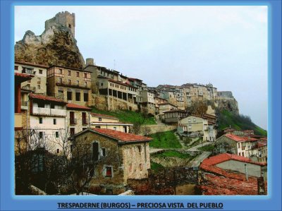 TRESPADERNE (BURGOS)  - PRECIOSA VISTA DEL PUEBLO