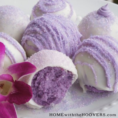 Lavender Cake Balls