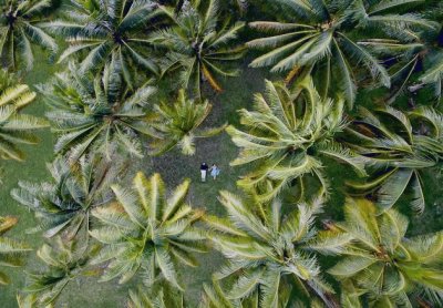 Boda en Huahine, Polinesia Francesa, por Helene Ha