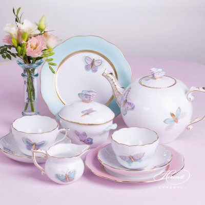 Lovely Butterfly Tea Set