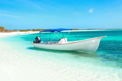 Playa en la costa venezolana. Venezuela