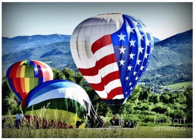 Colorful Hot Air Balloons