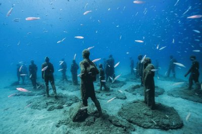 Esculturas bajo el Agua 5 por Jason Decaires Taylo