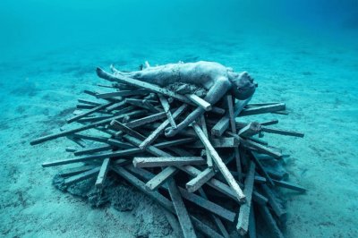 Esculturas bajo el Agua 10 por Jason Decaires Tayl