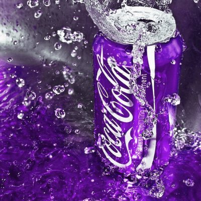 Awesome Purple Coca Cola