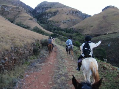 cabalgando