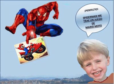 SPIDERMAN Y EL REGALITO