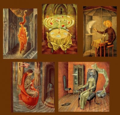 Remedios Varo, Collage