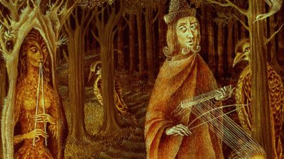 Remedios Varo, El Trovador (1959)