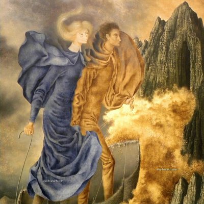 Remedios Varo, La HuÃ­da (1961)