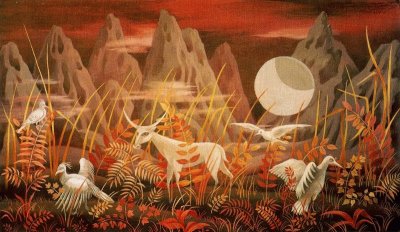 Remedios Varo, Valle de la Luna (1950)