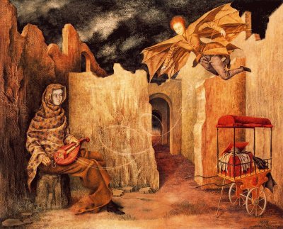 Remedios Varo, Vuelo MÃ¡gico (1956)