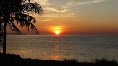 Atardecer BahÃ­a Juan Griego - Venezuela