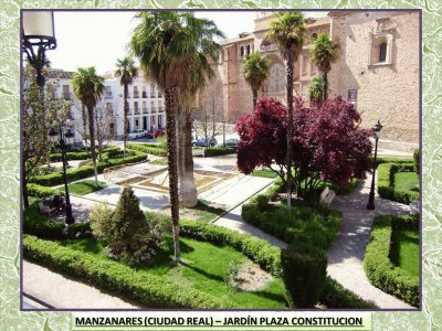 MANZANARES (C. REAL) â€“ JARDÃN PLAZA CONSTITUCION