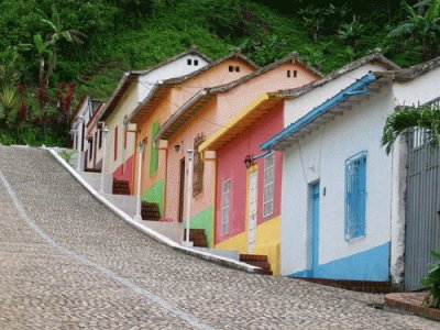 Pueblo andino. Venezuela