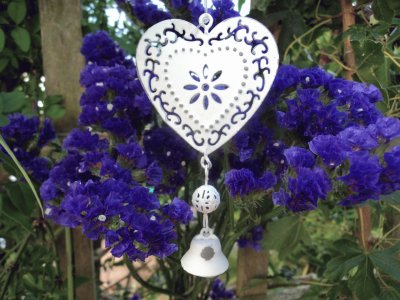 Vintage Styled Hanging Heart