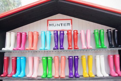 Colorful Rain Boots by Hunter