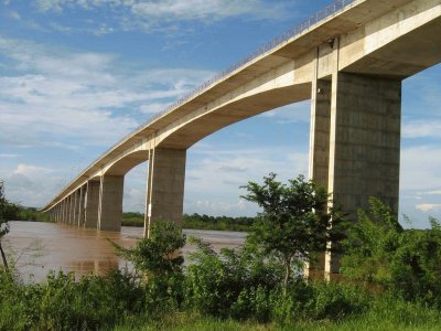 Ponte sobre o Rio São Francisco - JanuÃ¡ria - MG