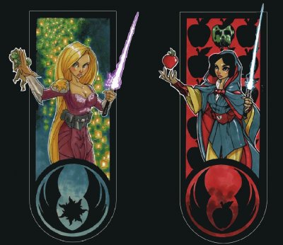 StarWars Rapunzel SnowWhite