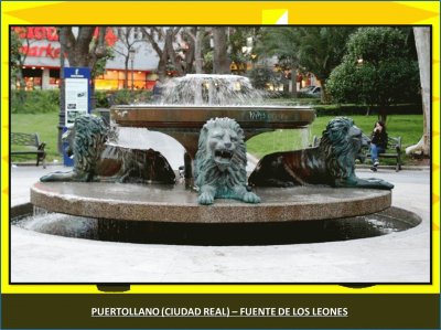 PUERTOLLANO (CIUDAD REAL) â€“ FUENTE DE LOS LEONES