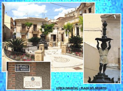 LORCA (MURCIA) -PLAZA DEL NEGRITO